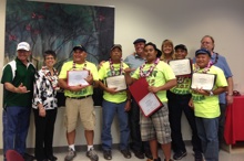 ATOLL interns certificate ceremony